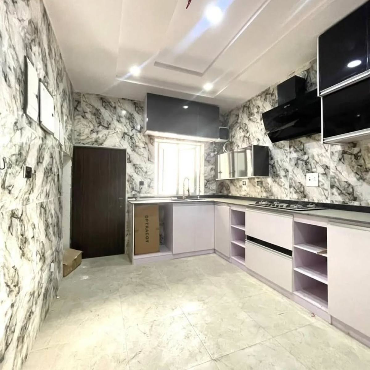 Luxurious Fully Detached 4 Bedrooms Duplex, with Roof-top, in Secured Estate, Sangotedo, Ajah, Lagos, Detached Duplex for Sale