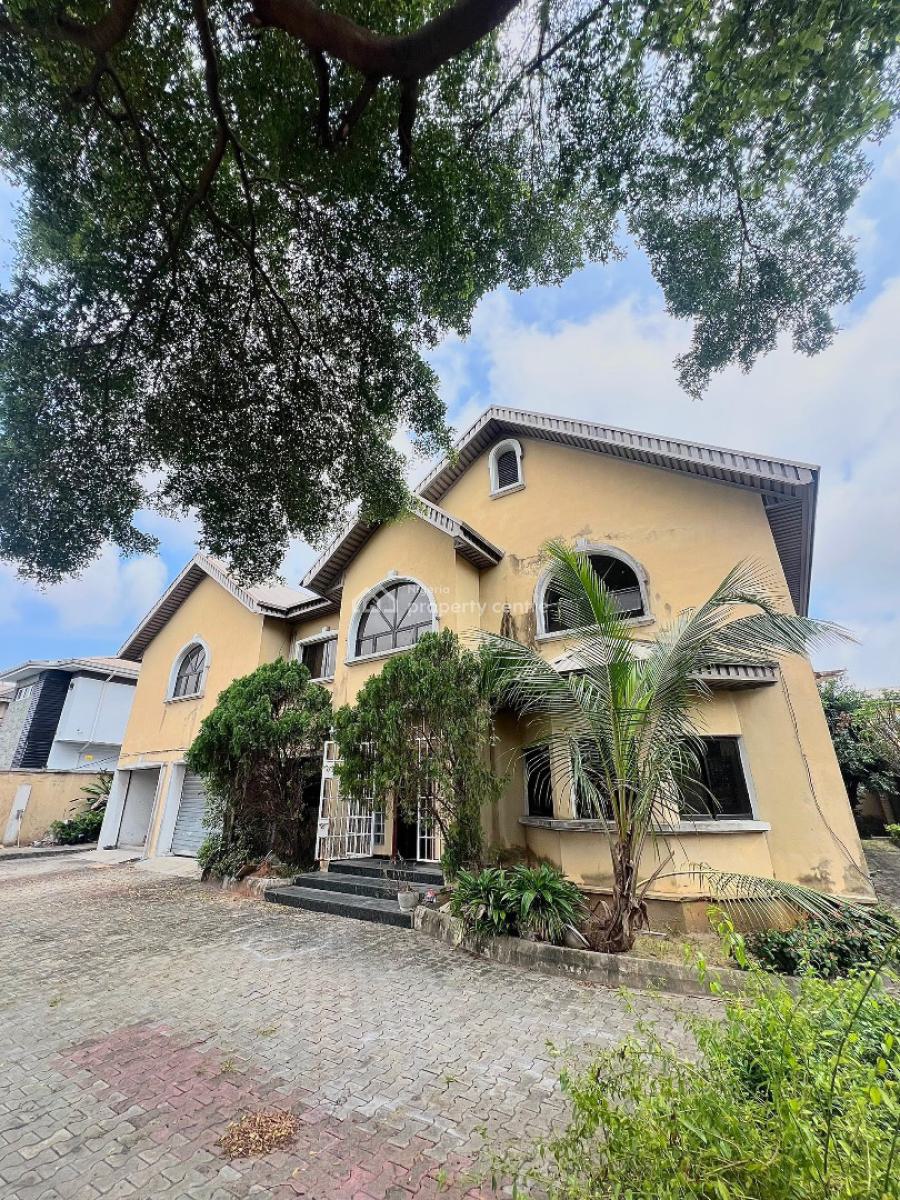 5 Bedrooms Fully Detached House + 2 Rooms Bq, Lekki Phase 1, Lekki, Lagos, Detached Duplex for Rent