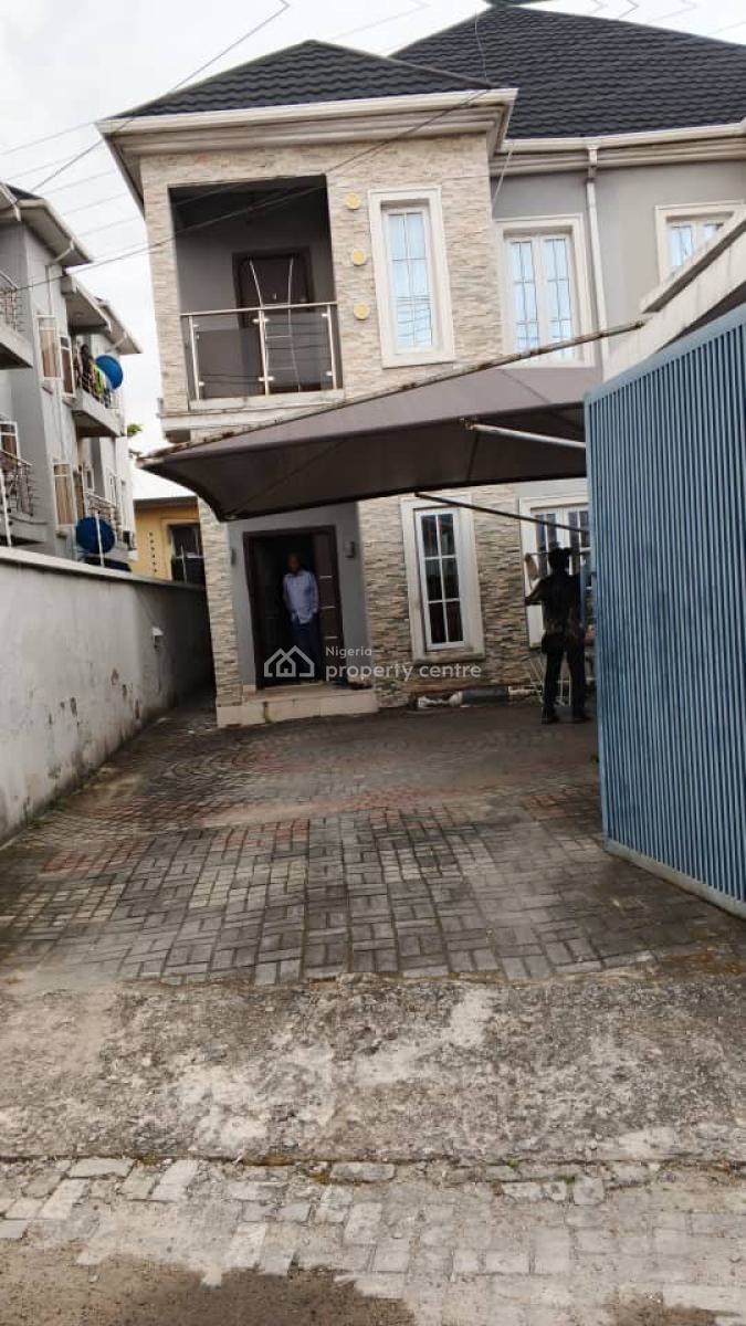4 Bedrooms Semi-detached Duplex with a Room Bq Is Now Available, Osapa, Lekki, Lagos, Semi-detached Duplex for Sale