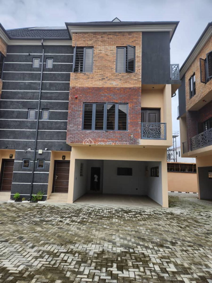 Luxury 4bedroom, Ikate, Lekki, Lagos, Terraced Duplex for Sale