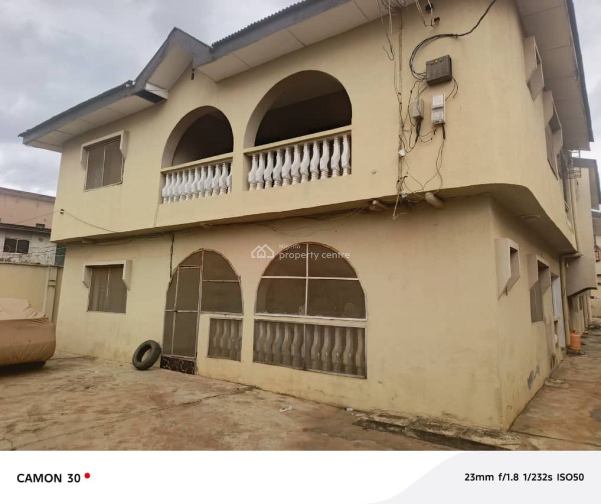 a Very Solid and Standard Block of 4 Numbers of 3 Bedroom Flats, New Oko-oba, Agege, Lagos, Block of Flats for Sale