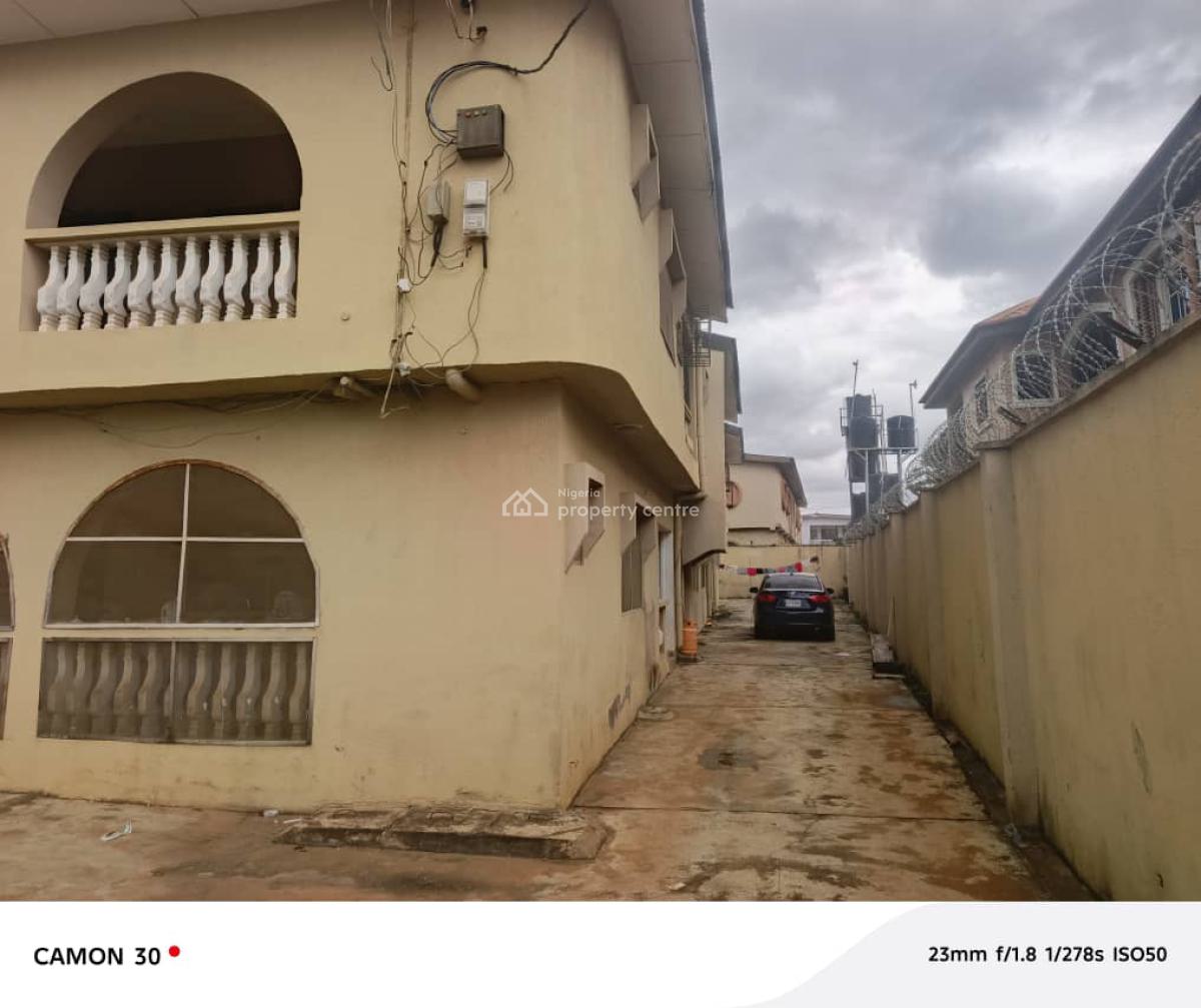 a Very Solid and Standard Block of 4 Numbers of 3 Bedroom Flats, New Oko-oba, Agege, Lagos, Block of Flats for Sale