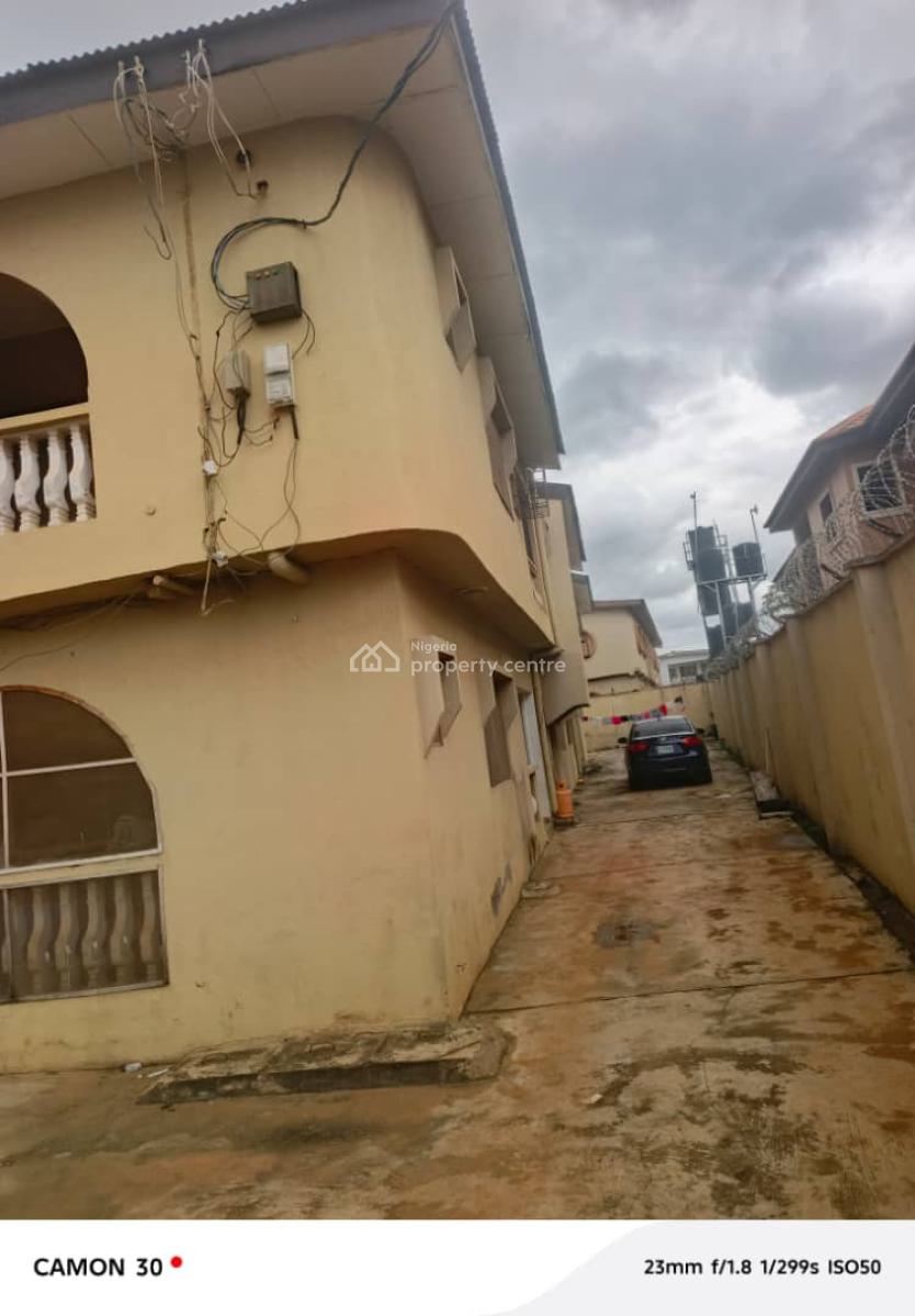 a Very Solid and Standard Block of 4 Numbers of 3 Bedroom Flats, New Oko-oba, Agege, Lagos, Block of Flats for Sale