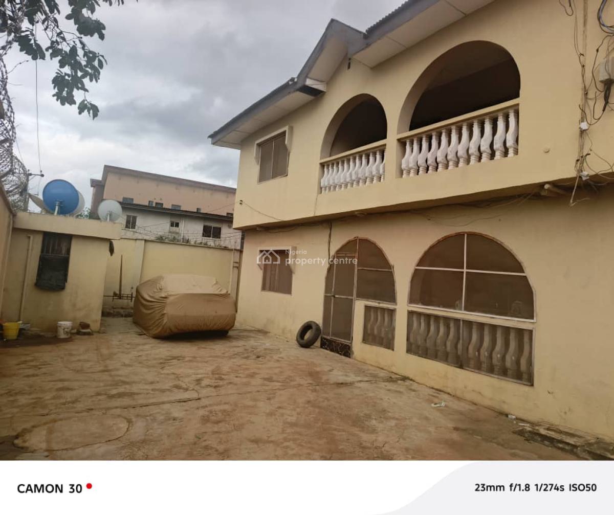 a Very Solid and Standard Block of 4 Numbers of 3 Bedroom Flats, New Oko-oba, Agege, Lagos, Block of Flats for Sale