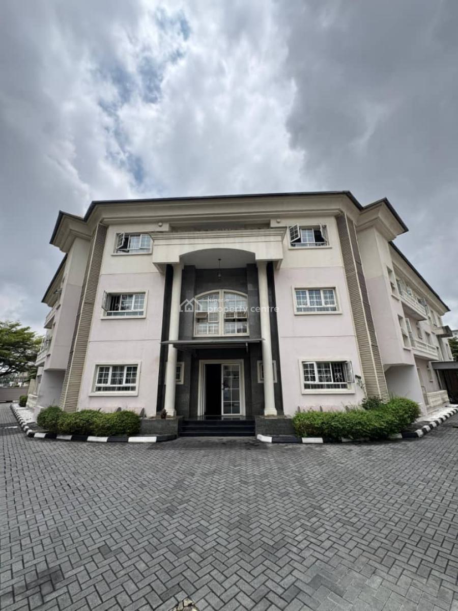 Fully Service 3 Bedroom Apartment + Bq + Swimming Pool, Banana Island, Ikoyi, Lagos, Flat / Apartment for Rent