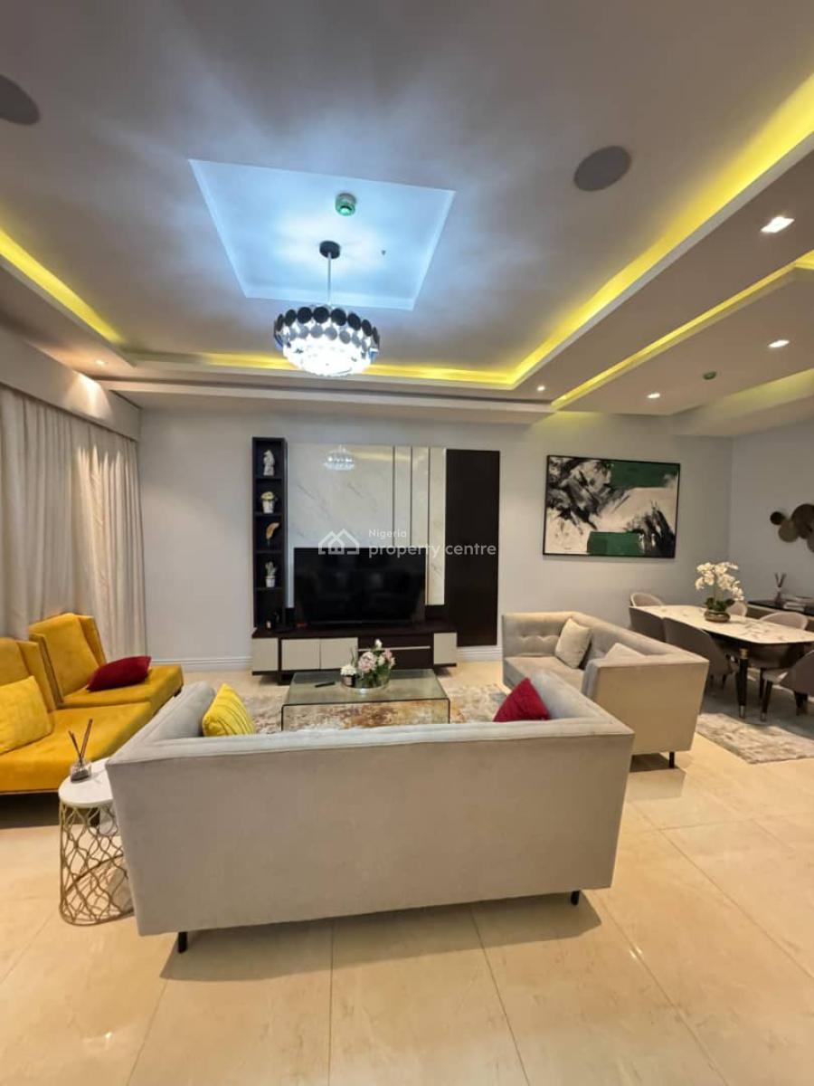 Fully Service 3 Bedroom Terrace + Bq, Banana Island, Ikoyi, Lagos, Flat / Apartment for Rent