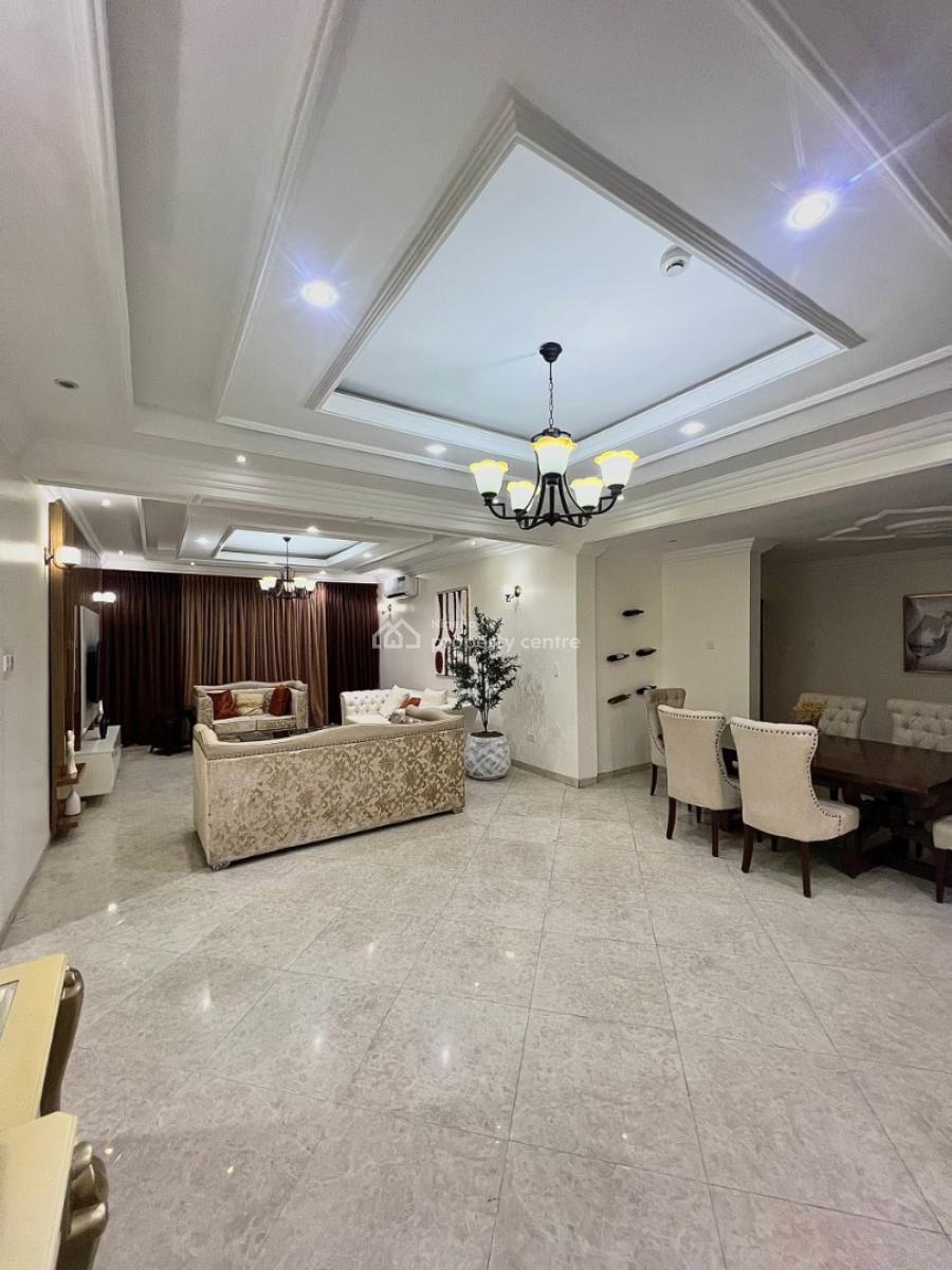 Spacious and Furnished 4-bedroom Apartment with Boys Quarters (bq), Old Ikoyi, Ikoyi, Lagos, Flat / Apartment for Rent