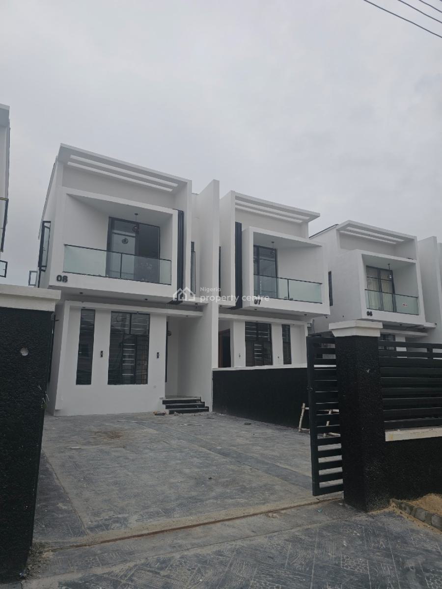 4 Bedrooms Semi Detached Duplex with Bq, Idado Estate Agungi Lekki, Lekki, Lagos, Semi-detached Duplex for Sale
