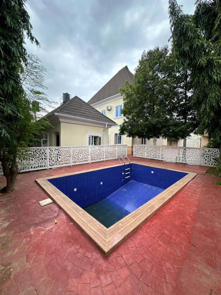 5 Bedrooms Furnished Detached Duplex,2 Rooms Bq, Pool, Gazebo, Gwarimpa Extenion, Gwarinpa, Abuja, Detached Duplex for Sale