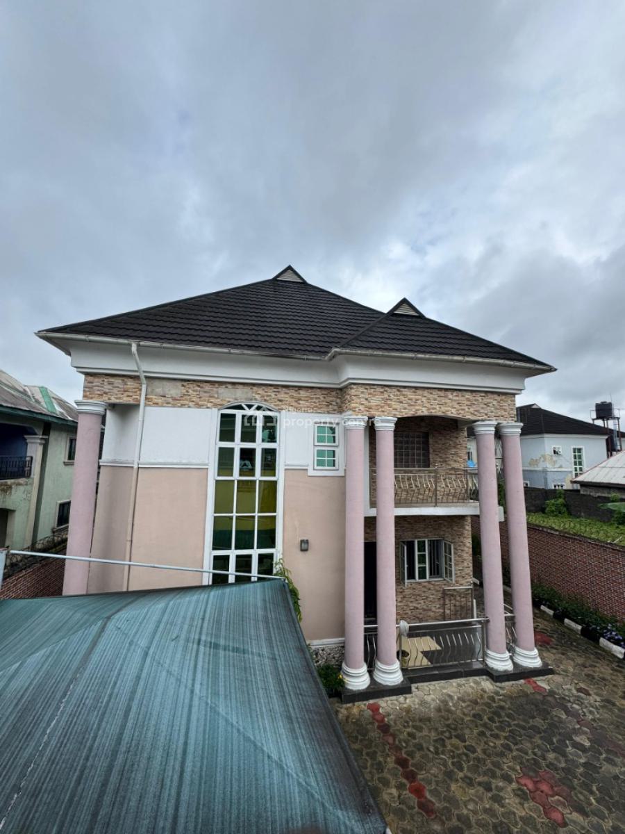 5 Bedroom Detached Duplex on 2 Plots, Adageorge New Road, Port Harcourt, Rivers, Detached Duplex for Sale