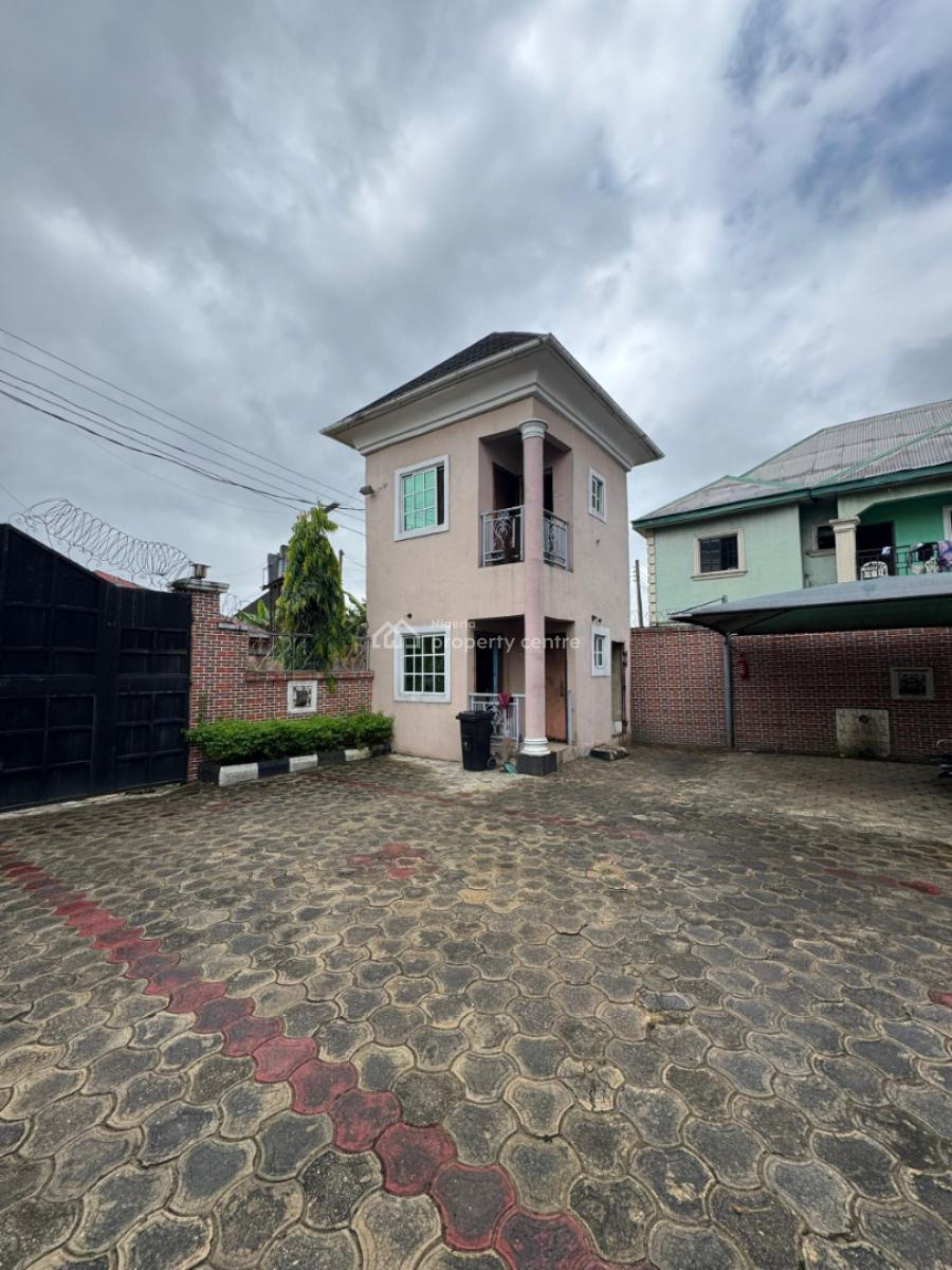 5 Bedroom Detached Duplex on 2 Plots, Adageorge New Road, Port Harcourt, Rivers, Detached Duplex for Sale