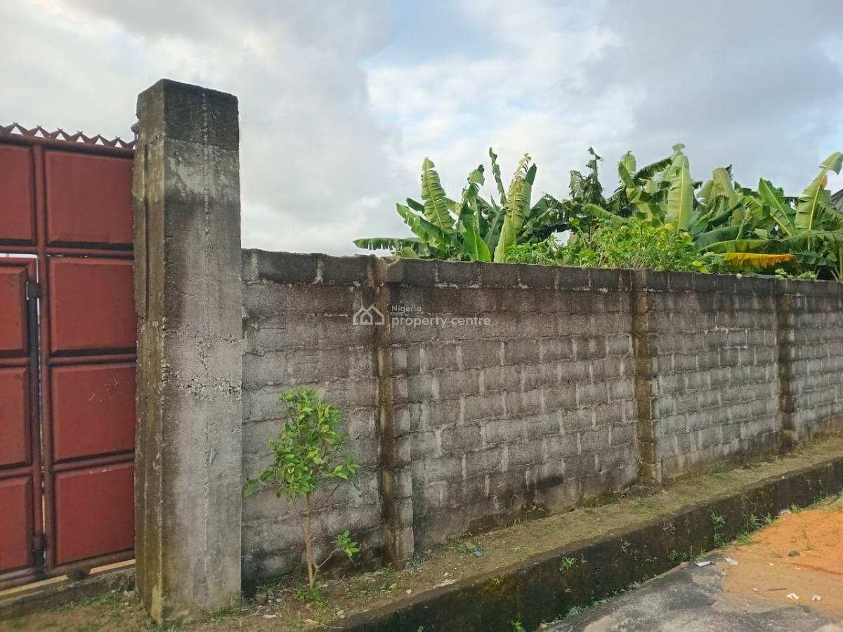 Well Located Two Plots of Land with C of O, Elelenwo Road, Woji, Port Harcourt, Rivers, Mixed-use Land for Sale