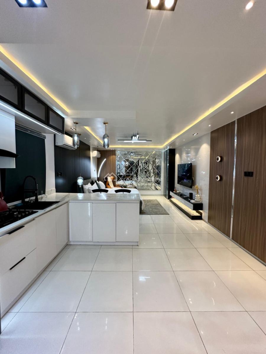 Beautiful Studio Apartment with Gym, Lekki Phase 1, Lekki, Lagos, Self Contain (single Rooms) Short Let
