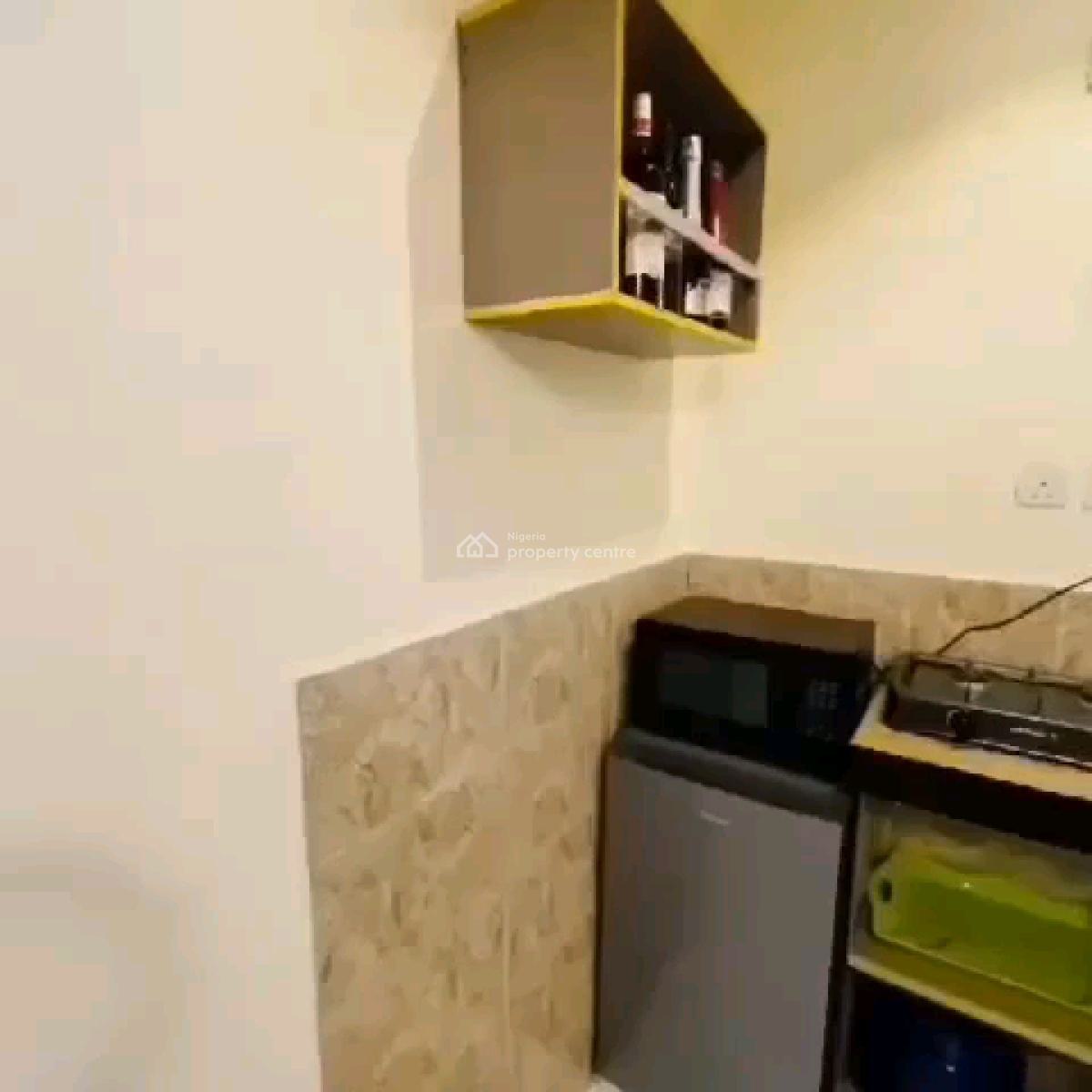 a Fully Furnished and Spacious Studio Apartment, Upstairs with Pop, Akoka, Yaba, Lagos, Self Contain (single Rooms) for Rent