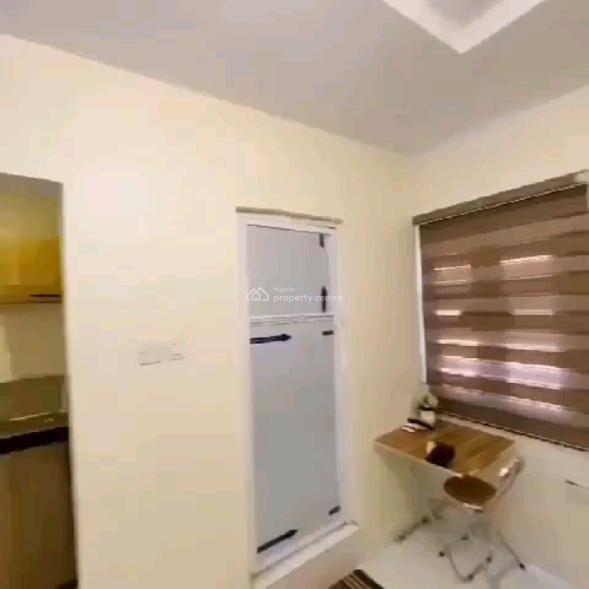 a Fully Furnished and Spacious Studio Apartment, Upstairs with Pop, Akoka, Yaba, Lagos, Self Contain (single Rooms) for Rent