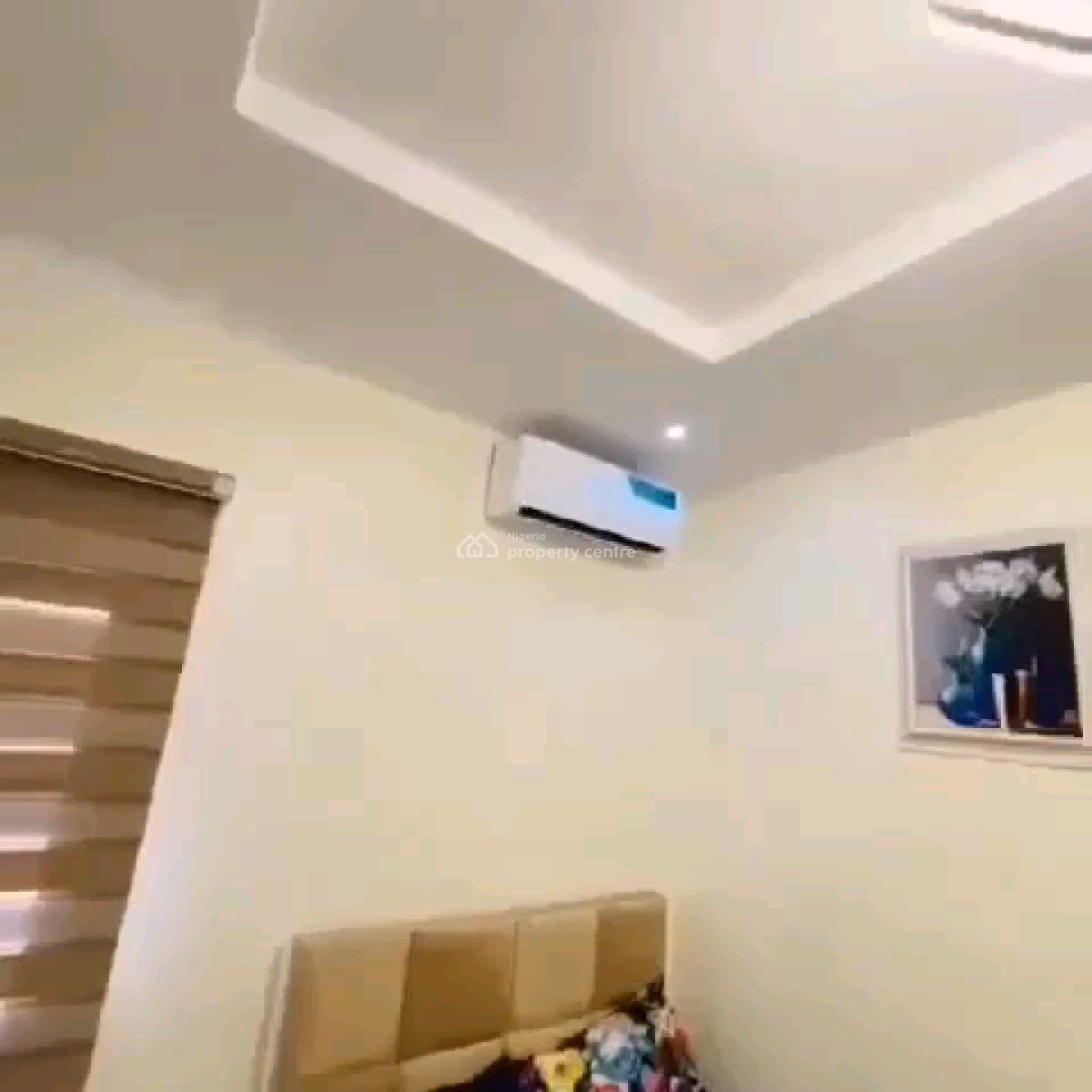 a Fully Furnished and Spacious Studio Apartment, Upstairs with Pop, Akoka, Yaba, Lagos, Self Contain (single Rooms) for Rent