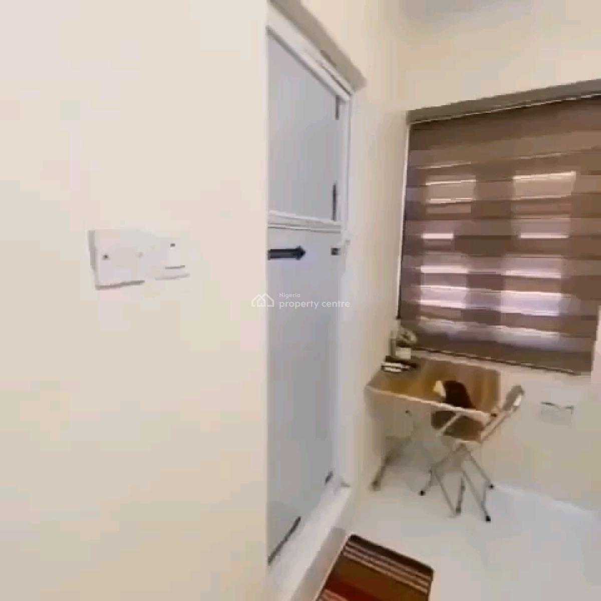 a Fully Furnished and Spacious Studio Apartment, Upstairs with Pop, Akoka, Yaba, Lagos, Self Contain (single Rooms) for Rent