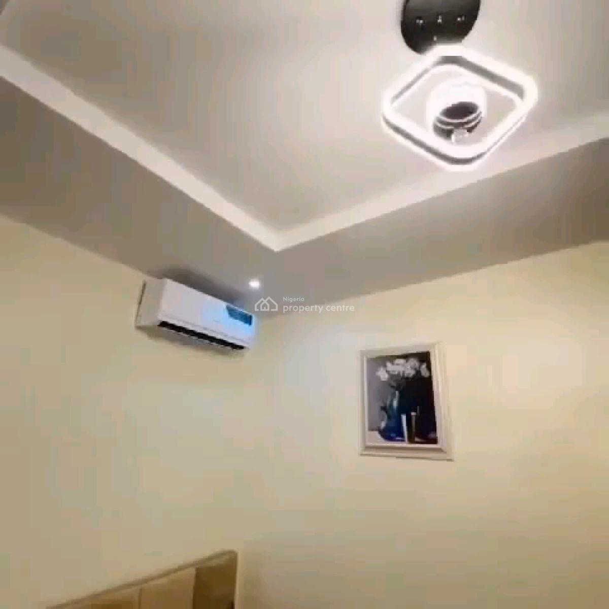 a Fully Furnished and Spacious Studio Apartment, Upstairs with Pop, Akoka, Yaba, Lagos, Self Contain (single Rooms) for Rent