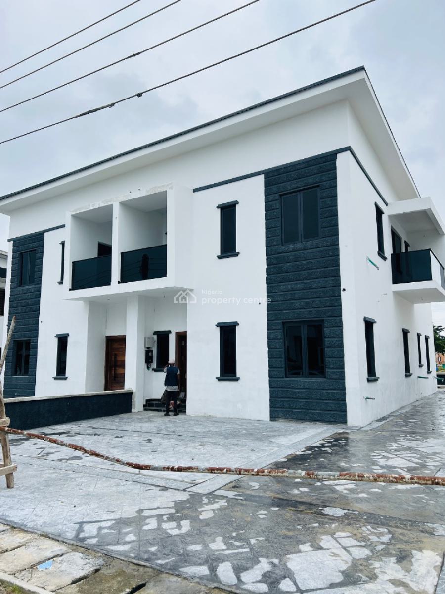 4 Bedroom Semi Detached Duplex in an Estate with 24hours Electricity, Sapphire Garden Estate, Awoyaya, Ibeju Lekki, Lagos, Semi-detached Duplex for Rent