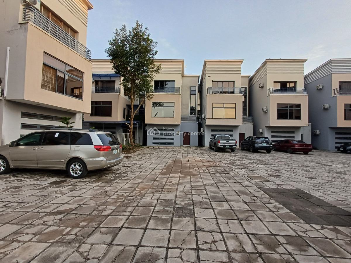 Sweet 4 Bedroom Terrace Duplex with Bq, Jabi, Abuja, Terraced Duplex for Rent