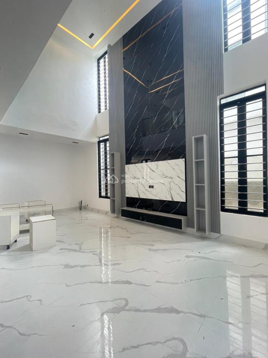 Luxurious 5 Bedroom Fully Detached Duplex with Rooftop Gym Pool and Bq, Chevron, Lekki, Lagos, Detached Duplex for Sale