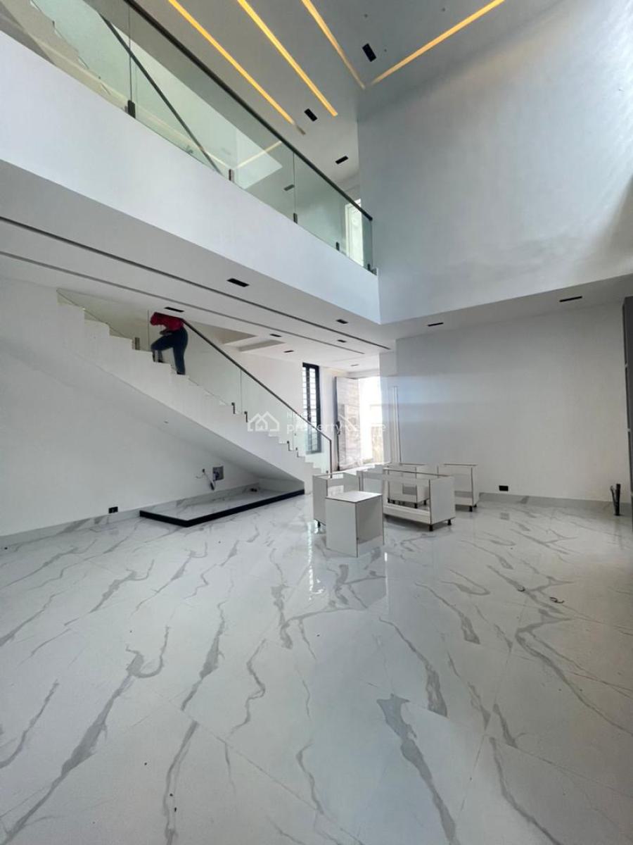 Luxurious 5 Bedroom Fully Detached Duplex with Rooftop Gym Pool and Bq, Chevron, Lekki, Lagos, Detached Duplex for Sale