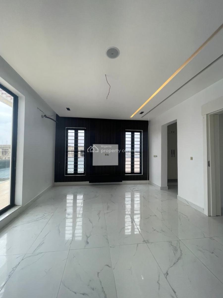 Luxurious 5 Bedroom Fully Detached Duplex with Rooftop Gym Pool and Bq, Chevron, Lekki, Lagos, Detached Duplex for Sale