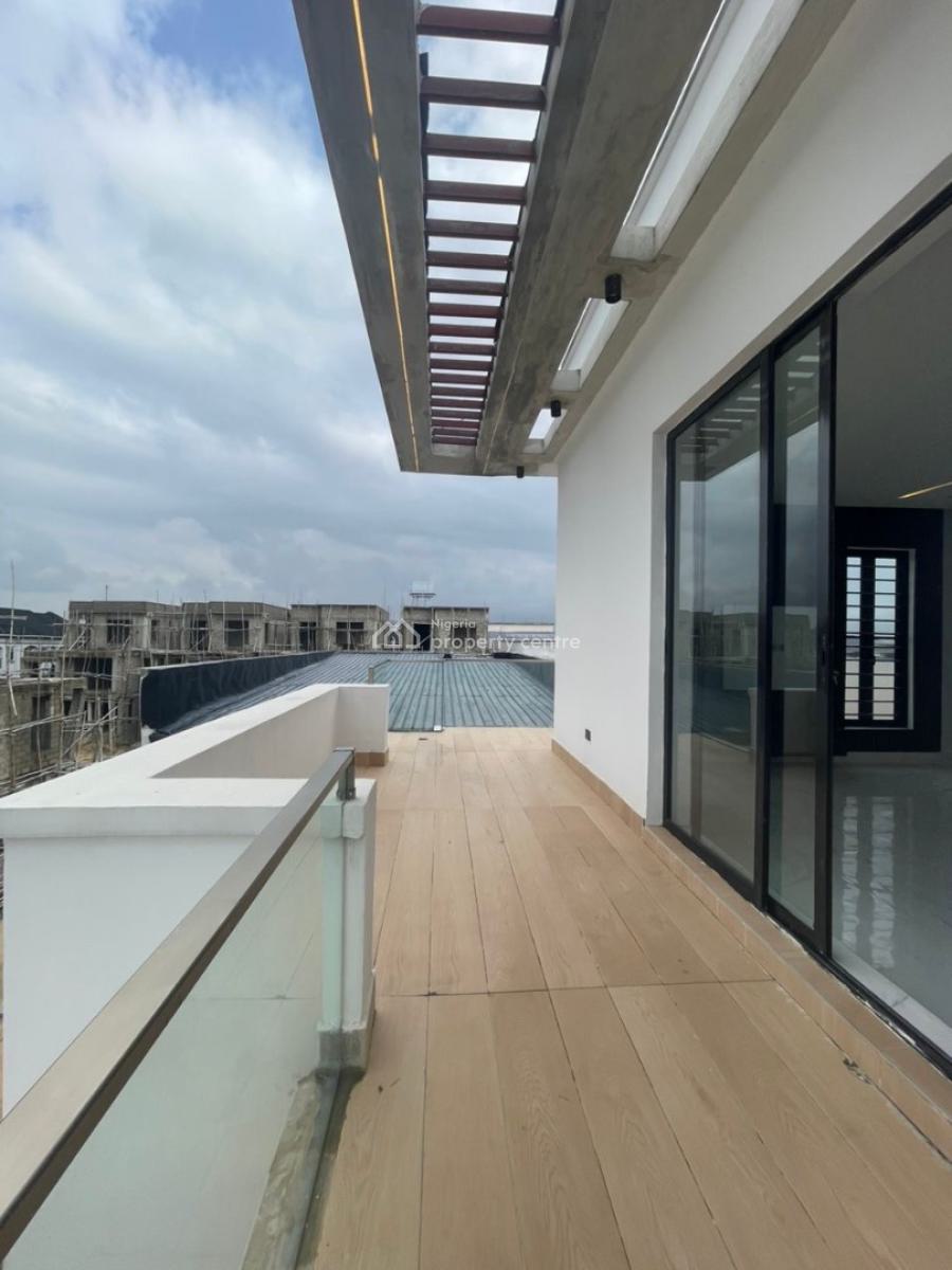 Luxurious 5 Bedroom Fully Detached Duplex with Rooftop Gym Pool and Bq, Chevron, Lekki, Lagos, Detached Duplex for Sale