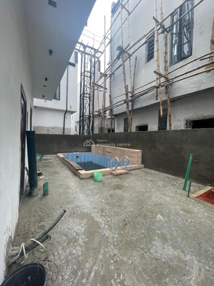 Luxurious 5 Bedroom Fully Detached Duplex with Rooftop Gym Pool and Bq, Chevron, Lekki, Lagos, Detached Duplex for Sale