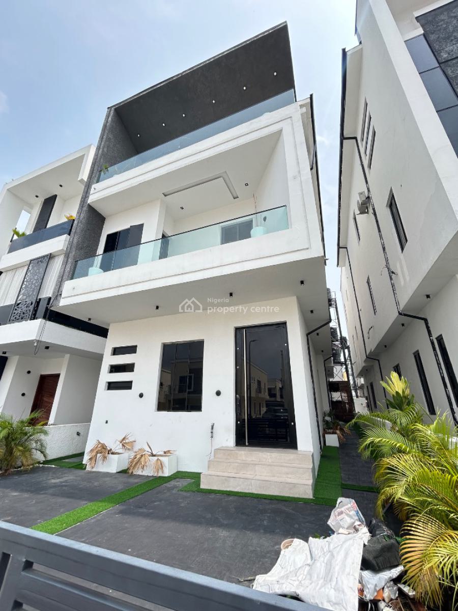 Luxury 5 Bedroom Fully Detached Duplex with Bq, Chevron, Lekki, Lagos, Detached Duplex for Sale