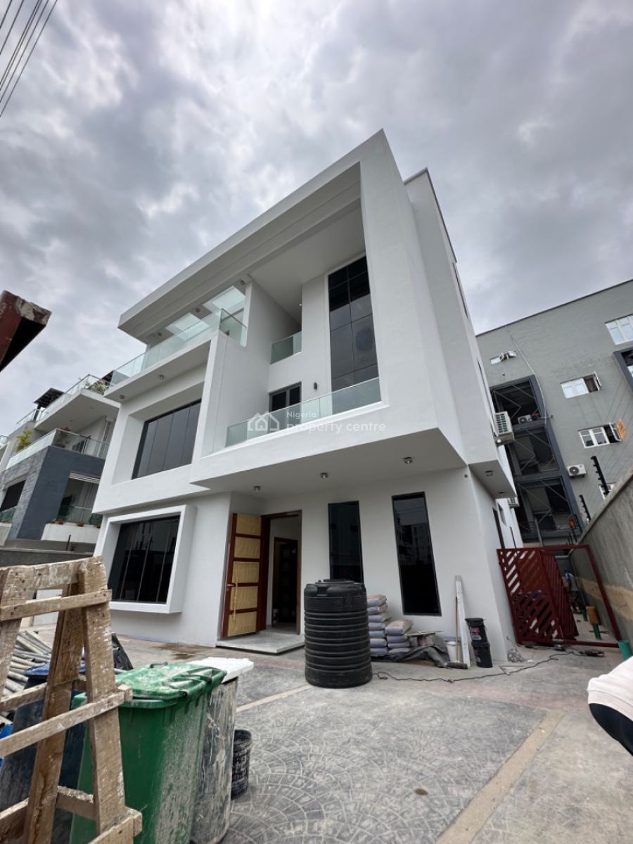 Stunning Contemporary Designed 5 Bedroom Detached House with Pool & Bq, Off Bourdillion, Ikoyi, Lagos, Detached Duplex for Sale