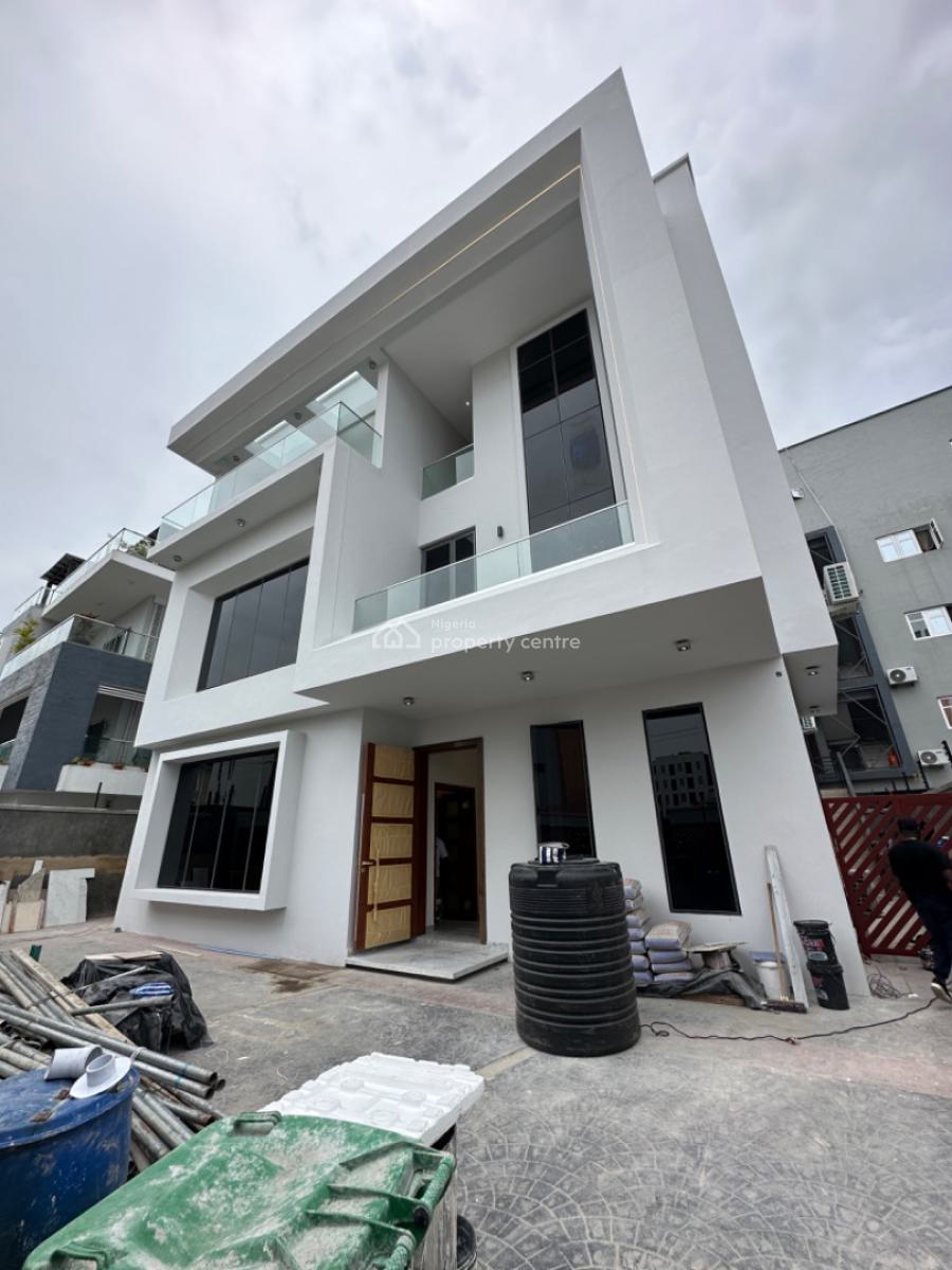 Stunning Contemporary Designed 5 Bedroom Detached House with Pool & Bq, Off Bourdillion, Ikoyi, Lagos, Detached Duplex for Sale