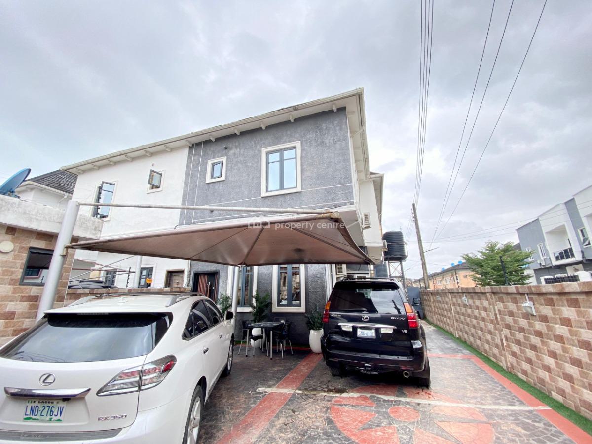 Luxurious 4 Bedroom Semi Detached Furnished Duplex, Osapa, Lekki, Lagos, House for Rent
