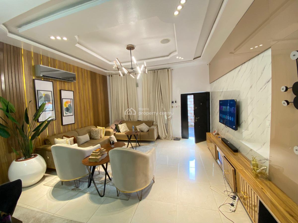 Luxurious 4 Bedroom Semi Detached Furnished Duplex, Osapa, Lekki, Lagos, House for Rent
