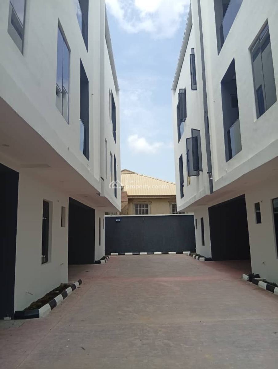 4 Bedroom Terrace Duplex with Two Car Parking Space, Ogudu, Lagos, Terraced Duplex for Sale