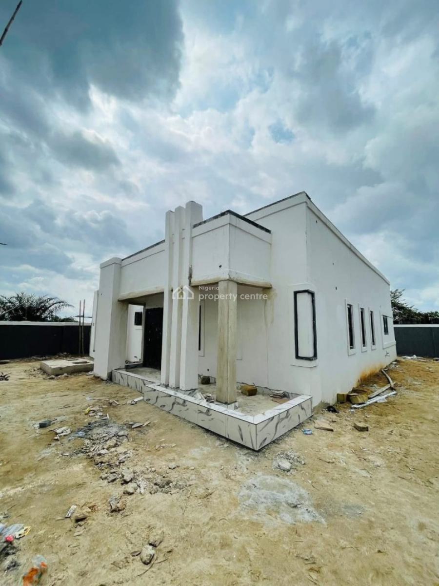 Brand New 3 Bedroom Detached Bungalow, Omachi Estate, Rumuodomaya, Port Harcourt, Rivers, Detached Bungalow for Sale