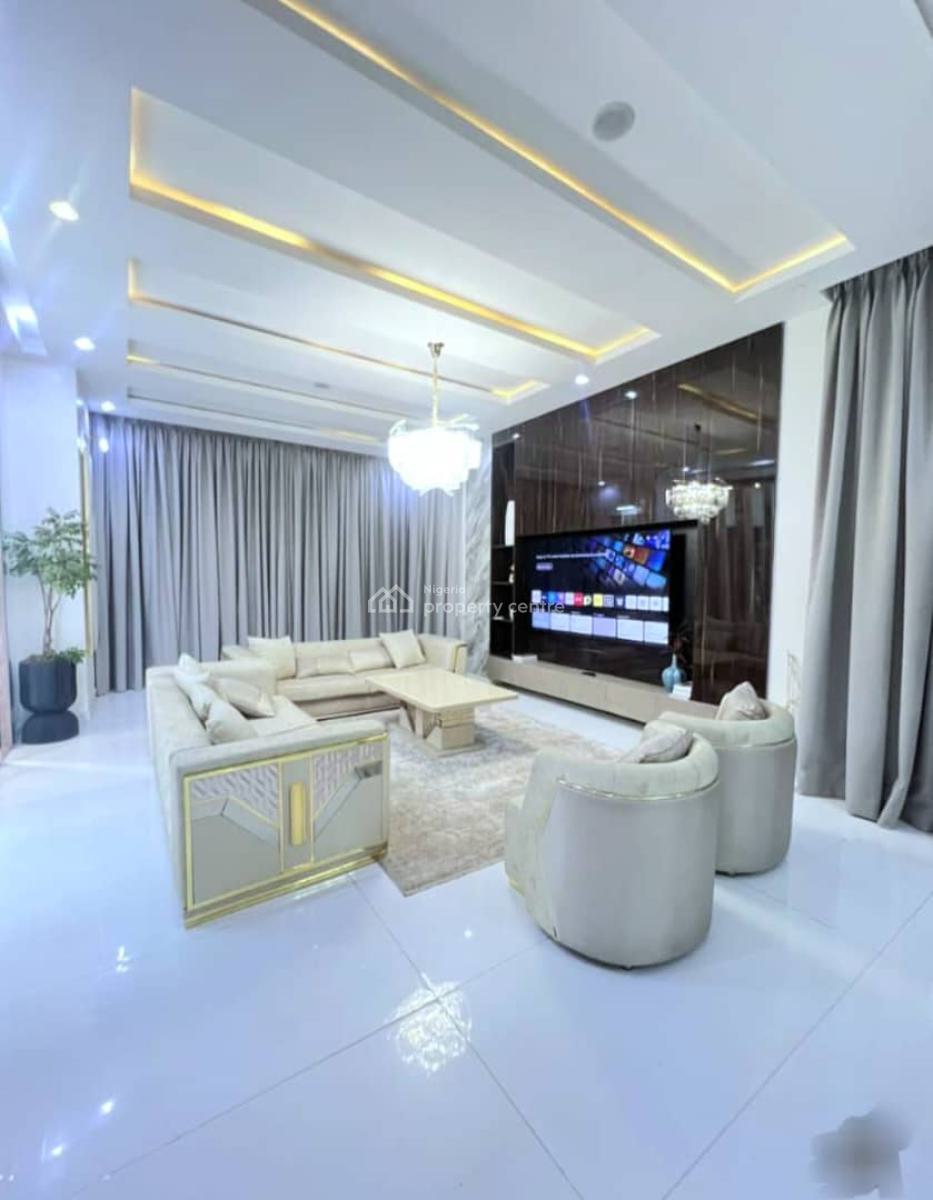 Fully Furnished Smart 5-bedroom Detached Duplex, Megamound Estate, Ikota, Lekki, Lagos, Detached Duplex for Rent