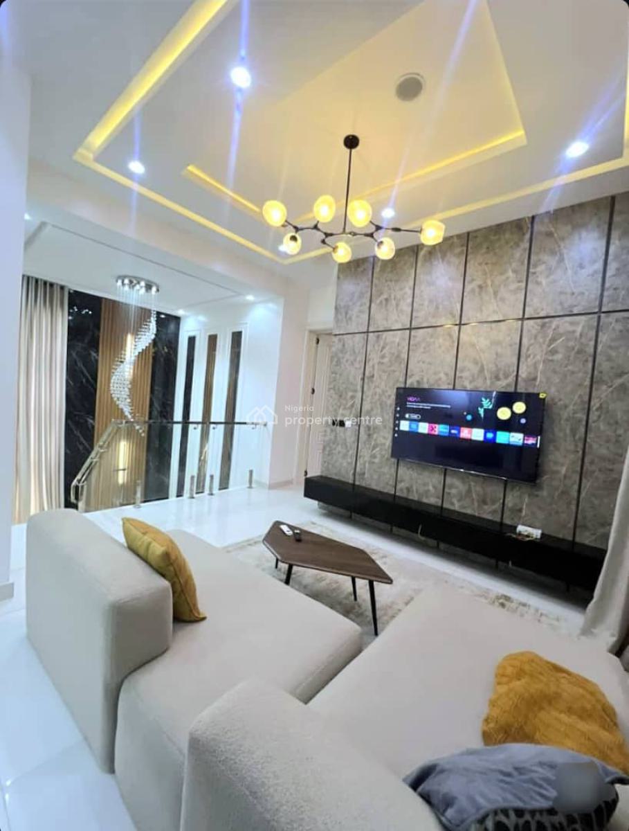 Fully Furnished Smart 5-bedroom Detached Duplex, Megamound Estate, Ikota, Lekki, Lagos, Detached Duplex for Rent