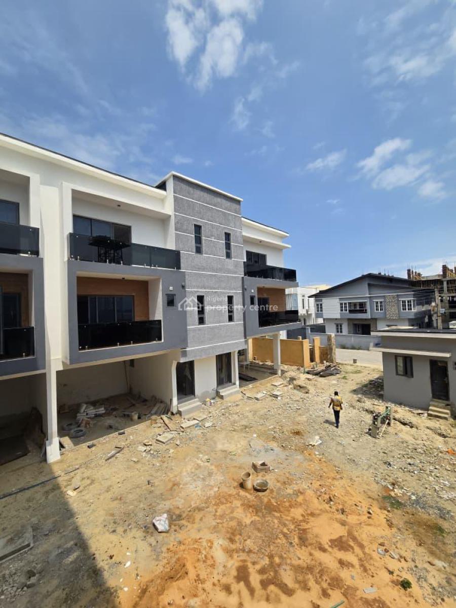 Stylish 4-bedroom Terrace Duplex with Modern Fittings, Ologolo, Lekki, Lagos, Terraced Duplex for Sale