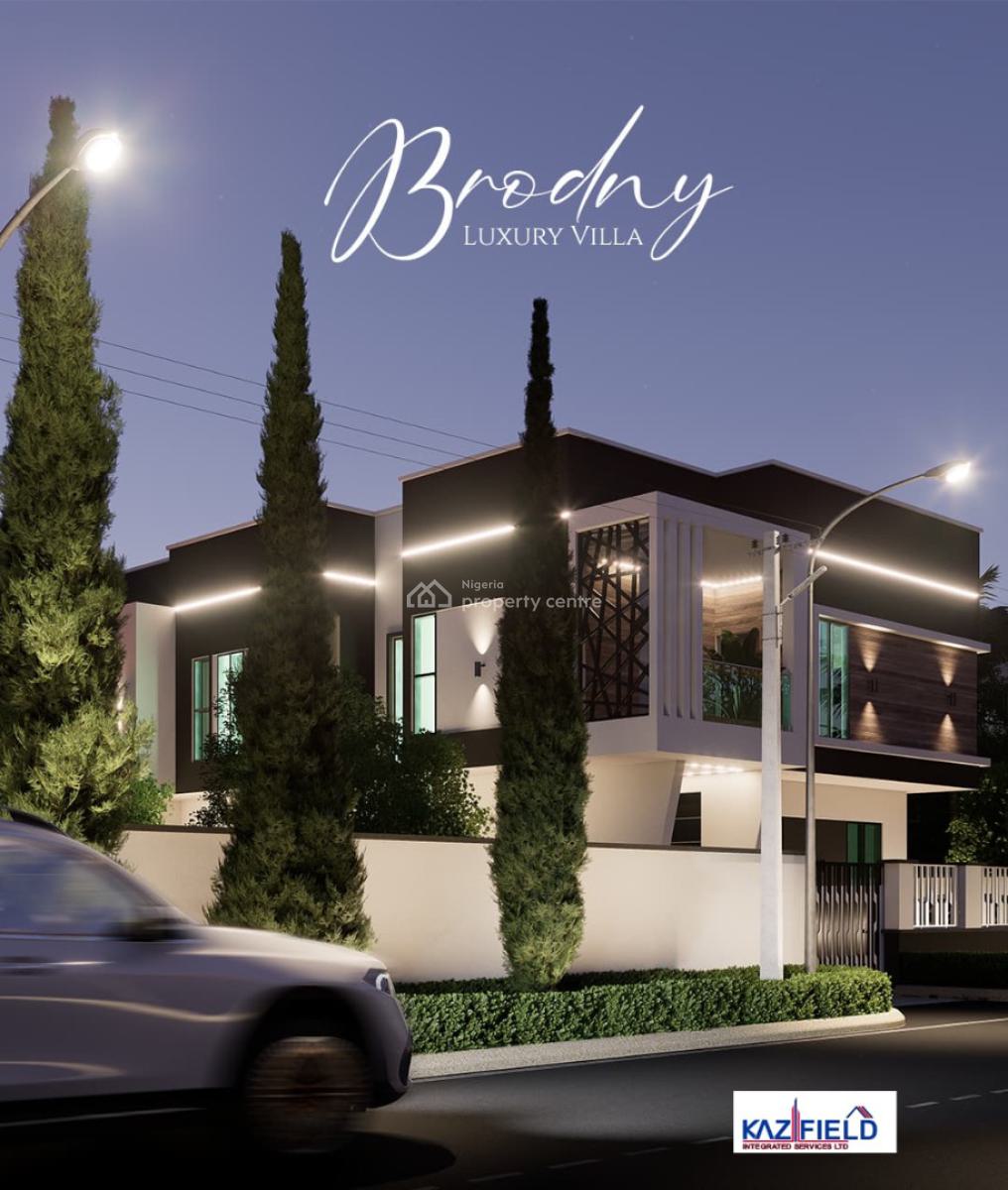 3  Bedroom Semi Detached House with Bq, Brodny Luxury Villa, Chois Garden, Abijo Gra, Abijo, Lekki, Lagos, Semi-detached Duplex for Sale