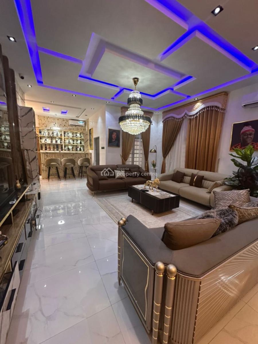Beautiful Luxurious 6 Bedroom Fully Detached Duplex with Swimming Pool, Thera Annex Estate, Ajah, Lagos, Detached Duplex for Sale