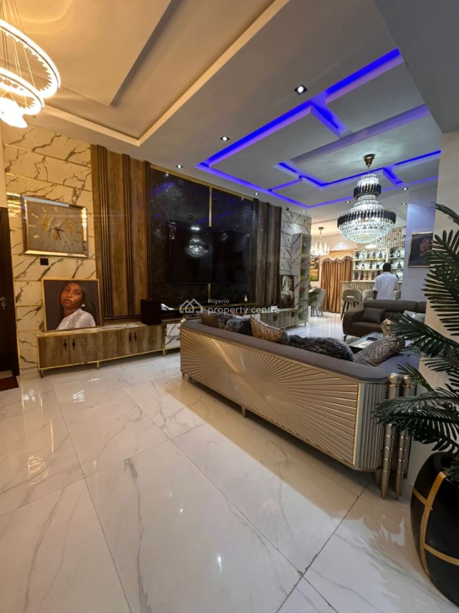 Beautiful Luxurious 6 Bedroom Fully Detached Duplex with Swimming Pool, Thera Annex Estate, Ajah, Lagos, Detached Duplex for Sale