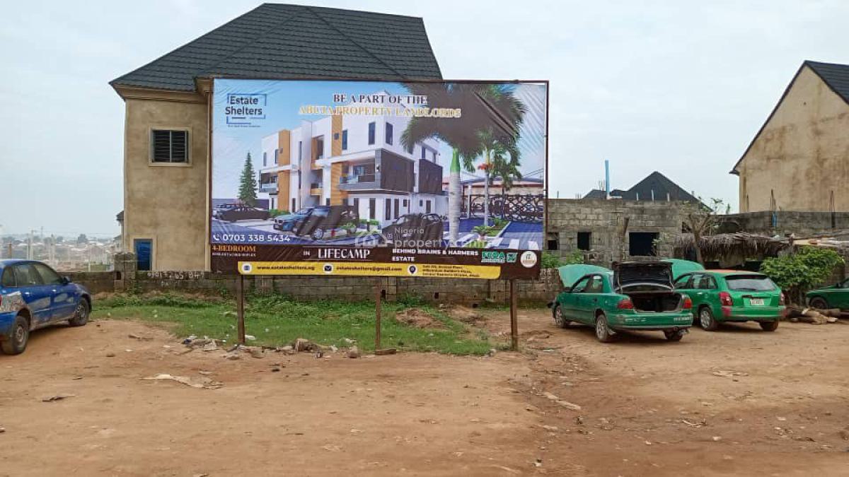 Plot for 4-bedrooms Semi Detached Triplex, Life Camp, Abuja, Residential Land for Sale