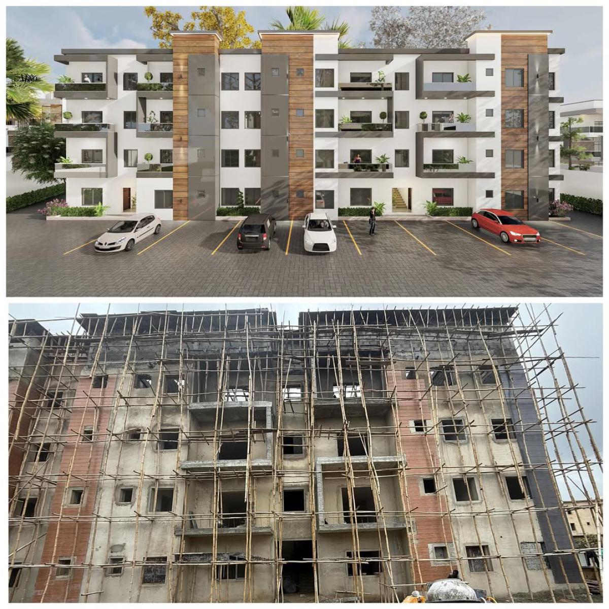 Beautiful 2 Bedroom Apartment, Jahi, Abuja, Flat / Apartment for Sale