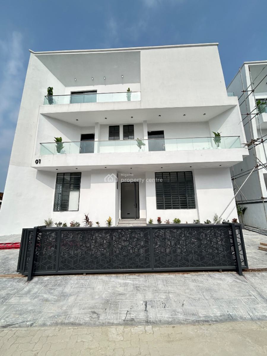 Luxury 5 Bedroom Fully Detached with Bq, Chevron, Lekki, Lagos, Detached Duplex for Sale