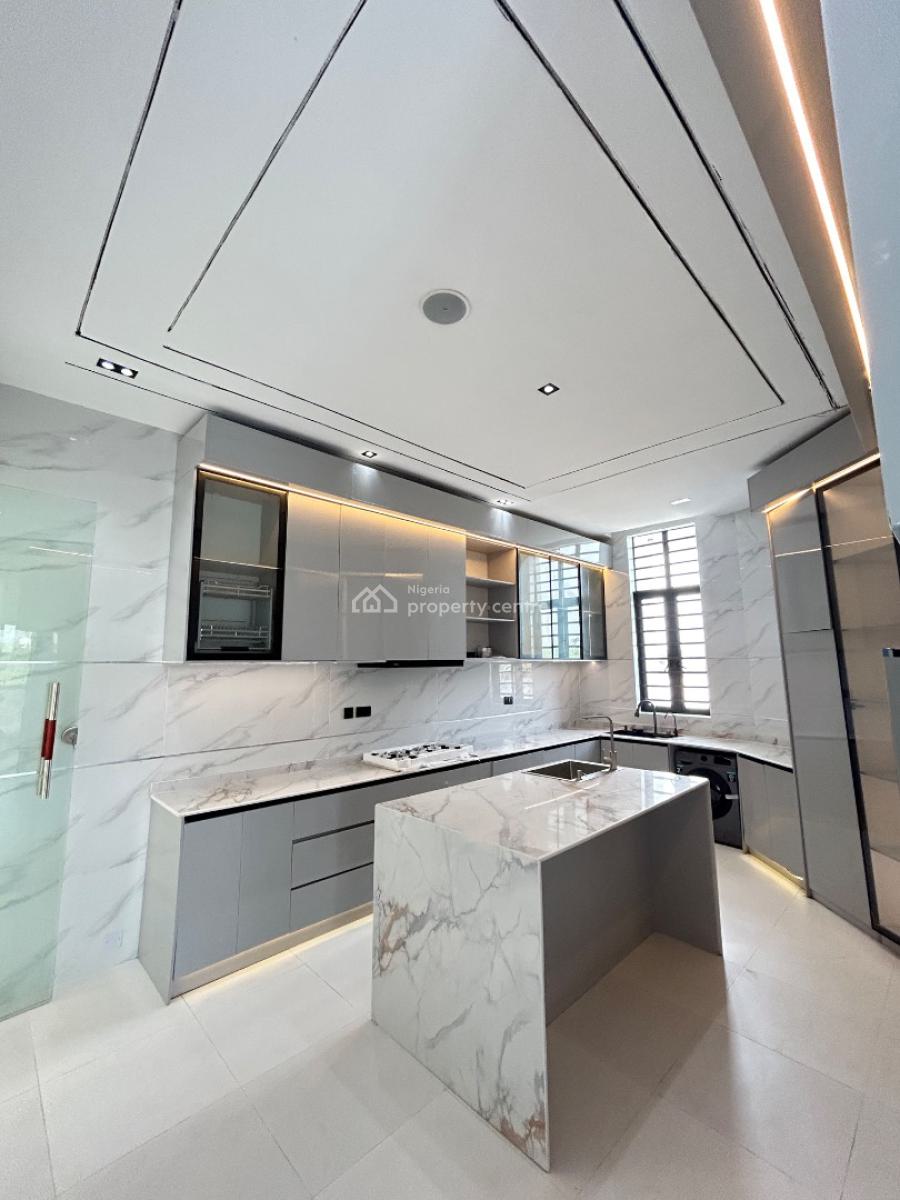 Luxury 5 Bedroom Fully Detached with Bq, Chevron, Lekki, Lagos, Detached Duplex for Sale