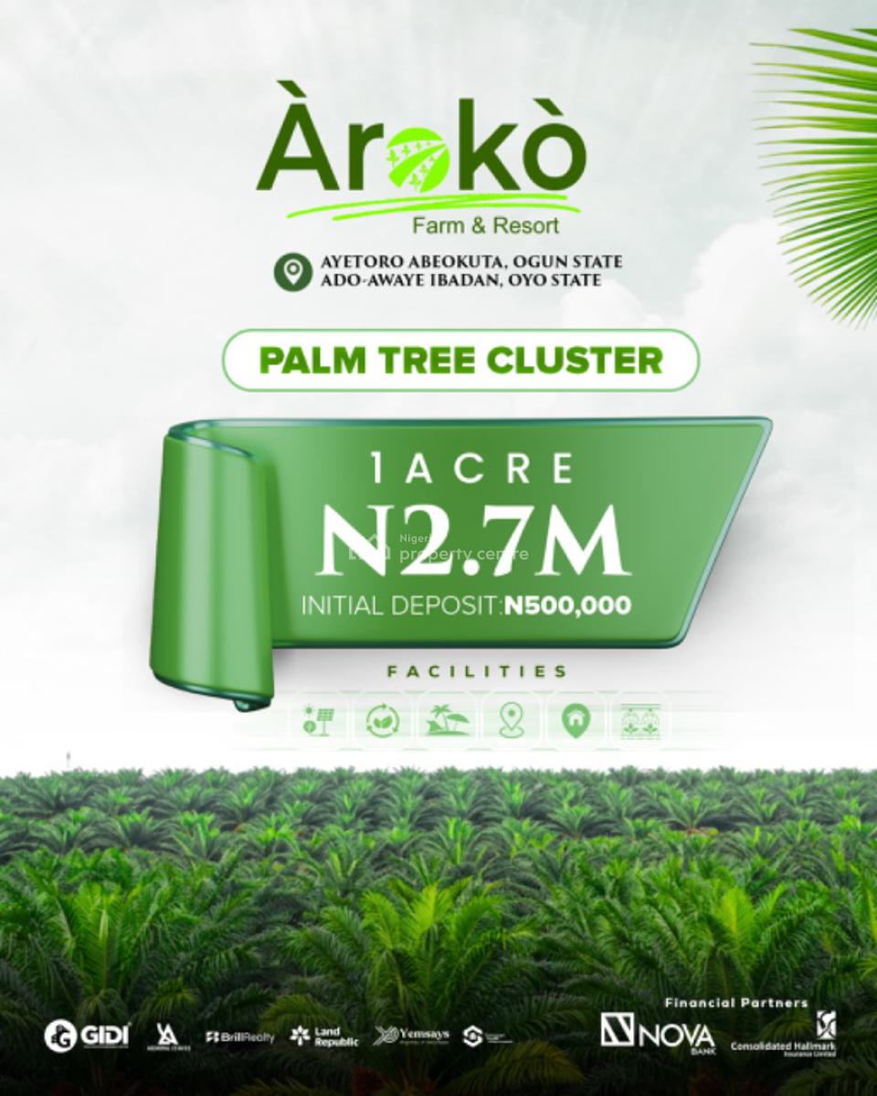 Aroko Farm & Resort Introductory, Abeokuta South, Ogun, Commercial Land for Sale
