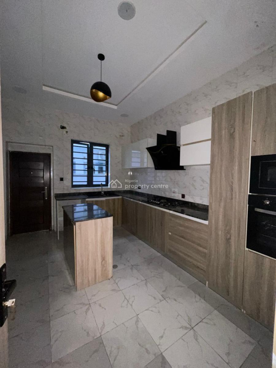 4 Bedroom Semi Detached Duplex with a Bq, Osapa, Lekki, Lagos, Detached Duplex for Rent