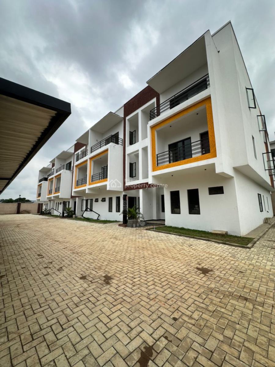Spacious 4-bedroom Terrace Duplex, Kado, Abuja, Terraced Duplex for Sale