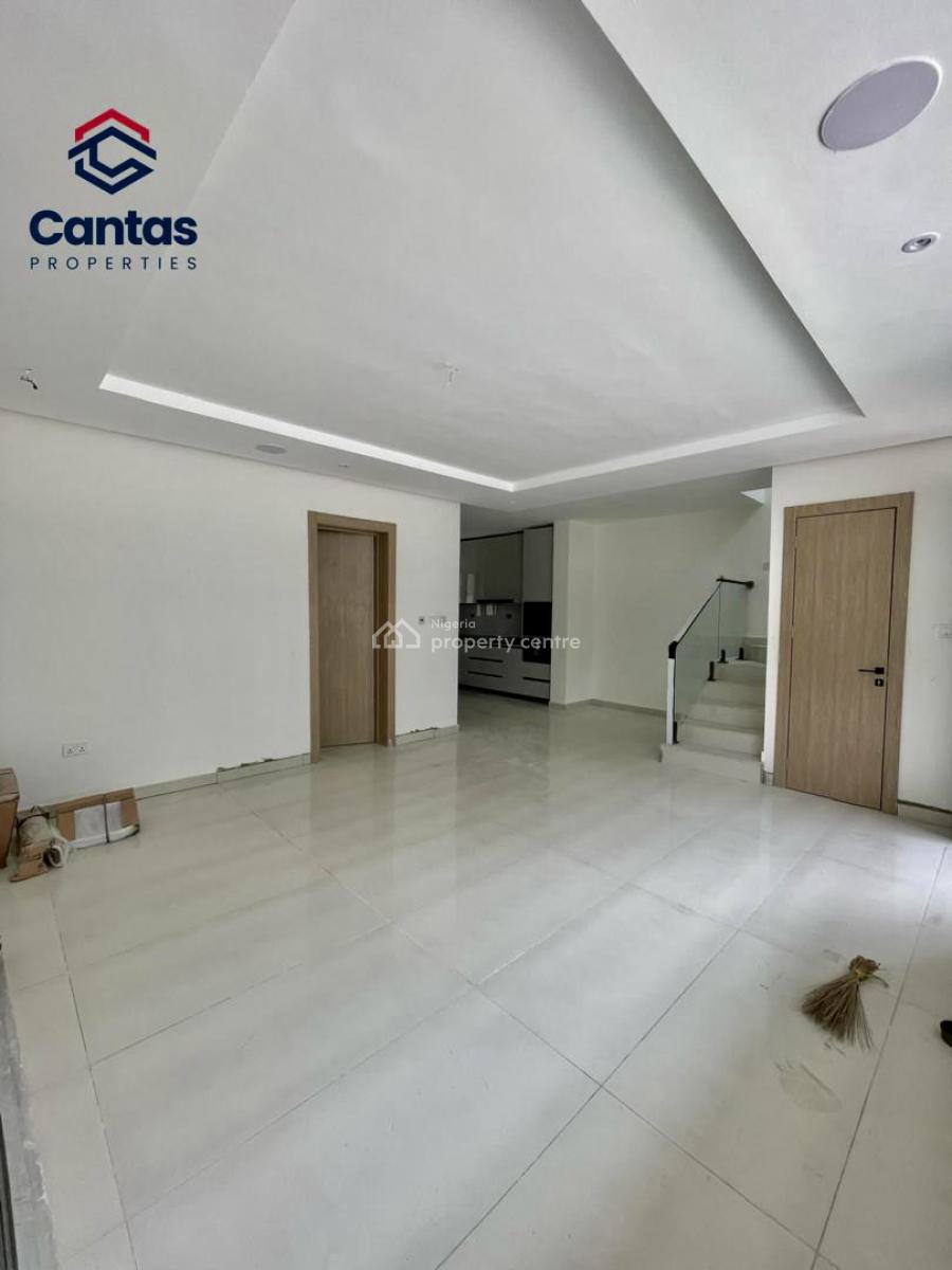 Brand New 4 Bedroom Terrace Duplex, New Road..chevron Axis, Lekki, Lagos, Terraced Duplex for Rent